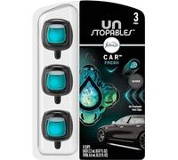 Febreze Car Air Freshener Vent Clip Unstoppables Fresh Scent, .07 oz Car vent Clip, Pack of 3