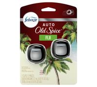 Febreze Car Freshener Vent Clip Old Spice Fiji Pack of 2