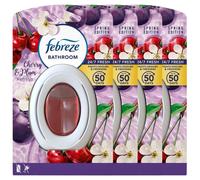 Febreze Cherry & Plum Refresh Bathroom Air Freshener 7.5ml Assorted Packs