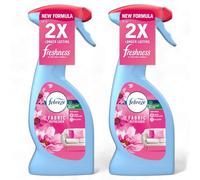 Febreze Fabric Freshener Spray BLOSSOM BREEZE 375ml ×2 | OdourClear™ Technology | Long-Lasting Freshness for Fabrics