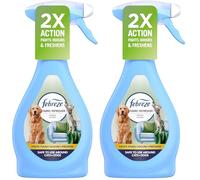 Febreze Fabric Freshener Spray Pet Fresh Scent 500ML, Fights Tough Odours Trapped In Fabrics And Leaves A Fresh Scent (Pack of 2)