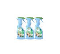 Febreze Fabric Refresher Spray PET Odour Eliminator with OdourClear Technology Fresh Scent 3 x 375ml Multipack Total 1125ml - Fights Tough Dog Cat
