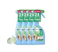 Febreze Fabric Spray PET FRESH 375ml x 4, Fight Odour from Fabric, Suitable for Sofa, Curtains and Fabrics, Safe around Dogs and Cats
