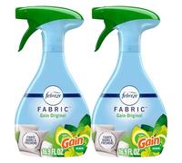 Febreze Odor-Fighting Fabric Refresher with Gain, Original, 16.9 fl oz, Pack of 2