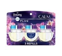 Febreze Plug In Air Freshener Odor-Fighting Scented Oil Refill Downy Calm Scent 3 Refills