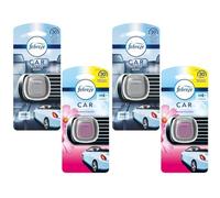 Febreze Potent Car Air Fresheners 2ml and Trendy Car Accessories. Robust Car Air Fresheners for Men and Classy Car Air Fresheners for Women. Affordable Car Air Freshener with Soothing Scents.