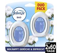 Febreze Pure Fresh Bath Air Freshener, Continuous Odour Control and Prevention, Pack of 2