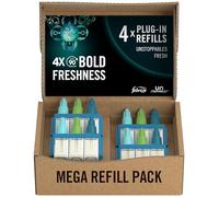 Febreze Unstoppables 3Volution Air Freshener Plug In Refills, 4 Refills (20MLx4), Fresh, 3 Alternating Scents To Fight Odours, Febreze Plug In Refill, Air Freshener