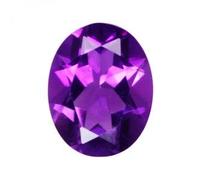 February Birthstone 3.00 Carat Natural Amethyst (Katela) Oval Cut Gemstone Lab Certified Loose Gemstone Man or Women Jewelry Making Gemstone B0C55H1X37, Silver, Artificial