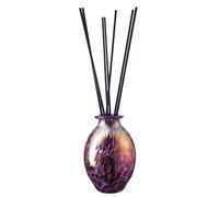 February Birthstone Coloured Mouth Blown Glass Bud Vase Reed Diffuser