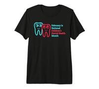 February is National Children's Dental Health Month Premium T-Shirt