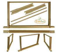 FED 21186: National Beehive DN4 Flat Pack Brood Frames, Pine, 10pcs for National Hive