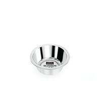 Fed 'N' Watered Stainless Steel Standard Dog Bowl (Size: MEDIUM - 13cm)