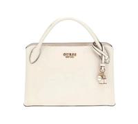 GUESS Women's Fedana Elite Satchel, White, One Size