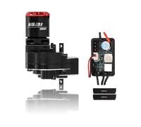 FEDCO Brushless Motor and Transmission with Hobbywing Quicrun WP Mini24 Combo Outer 1621SL 3500KV Motor and ESC Combo with Side Plate,RTR Version for TRX4M Upgrades 1/18 RC Crawler