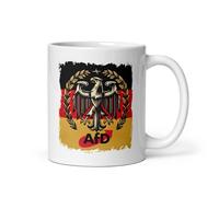 Federal Eagle Mug - Patriotic Germany Mug with Crest - Pride in Homeland & Fatherland - Gift for Patriots & AFD Proximity - High Quality Print, 330 ml