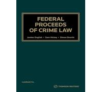 Federal Proceeds of Crime Law