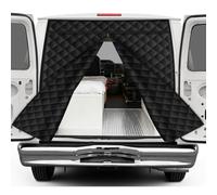 Federedevo Van Insulated Door Curtain for Rear Doors Magnetic Thermal Cover for Ford E-Series/Econoline/Club Wagon 2003-2025 - Keep Heat in & Cold Out for Winter Camper Van