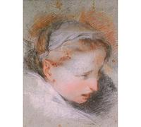 Federico Barocci Head Of A Woman 1568 Unframed Wall Art Print Poster Home Decor Premium
