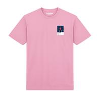 Federico Chingotto Padel Icon Frame Men's T-Shirt - Baby Pink / 5XL