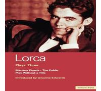 Federico Garcia Lorca Lorca Plays: Three Paperback Book Federico Garcia Lorca Multicolor