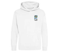 Federico Valverde World Cup Sticker Kids Hoodie - White / 14-15 years