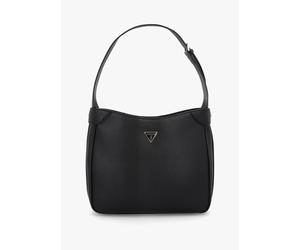 Fedora Black Hobo Shoulder Bag - Bke / One Size
