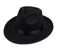 Fedora Hats for Women Men Wide Brim Jazz Hat Fedora Hat Fashionable Versatile Autumn And Winter British Style Hats for Both Men and Women