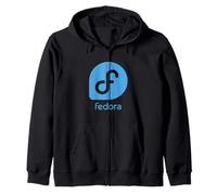 Fedora Linux - Container and Cloud Ready Software for DevOps Zip Hoodie