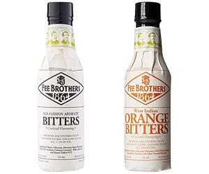 Fee Brothers Old Fashion Aromatic Bitters, 150ml & West Indian Orange Bitters, 150ml