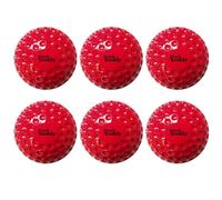 Feed Buddy 6 Cricket Bowling Machine Balls - Batting & Training Practice | Works perfectly in all Feed Buddy machines, Root Machines and Paceman machines.