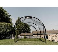 Feed Buddy Garden Cricket Net, Fibreglass Poles, 5m x 3m x 3m, Lightweight and Portable, for Garden, School or Cricket Club - perfect for home practise.
