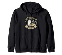 Feed It Knead It Sourdough Life Bread Baker Zip Hoodie