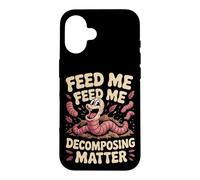 Feed Me Decomposing Matter Worm Farming Case for iPhone 16