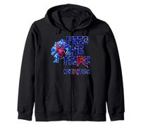 Feed Me More Nutrition Logo T Shirt Zip Hoodie