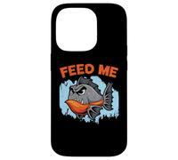 Feed Me Piranha Collector Aquarist Fishkeeping Fish Lover Case for iPhone 14 Pro