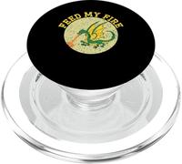 Feed My Fire Flying Beast Myth Dragon Whisperer PopSockets PopGrip for MagSafe