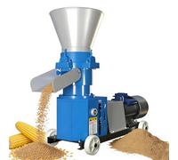Feed Pellet Machine, 4KW Motor, 100 kg/h Feed Maker for Cattle, Chicken, Duck, and Pig - 6mm Pellet Size for Efficient Animal Nutrition