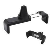 Feed phone holder - Adjustable clips on support, heat resistant | cradle stand | Dashboard mount with strong clamping system, easy access attachment for road trips, air exhaust fi