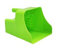 Feed Scoop, Cattle Feeding Scooper, Ergonomic Grip Design, Strong Large-Capacity Tool, for Horse Chicken Poultry Sheep Backyard Farming Gardening Use,9.53x7.8x6.5 Inches