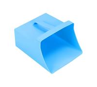 Feed Scoop Shovel - Enclosed Bucket Grain, Side Handle Utility Tool, Livestock Feeding Accessory, Restaurant Kitchen and Barn Supply, Animal Care Equipment for Efficient Grain Handling