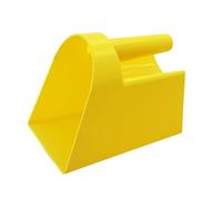 Feed Scoop - Spill-proof Pet Food Shovel with Ergonomic Grip Handle, Supplied Measuring Scoop | Durable Pet Feeding Tool for Chicken Livestock Horse Cat Puppy Dry Food Storage Restaurant Us