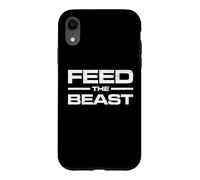FEED THE BEAST MASS GAIN MUSCLE BUILDING GYM WORKOUT Case for iPhone XR