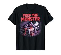 Feed The Monster Horror Creepy T-Shirt