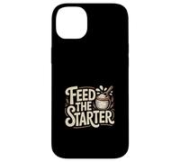 Feed The Starter Sourdough Baking Humor For Home Bakers Case for iPhone 14 Plus