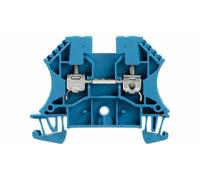 Feed-through Terminal WDU 4 BL 4mm 32 A Rail Mount Blue Wemid Weidmuller RoHS