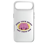 Feed Your Brain Not Your Ego Stay Humble Motivation Saying Case for iPhone Air
