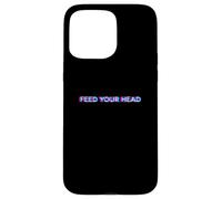Feed Your Head Psychedelic Trip Magic Mushrooms Psilocybin Case for iPhone 15 Pro Max