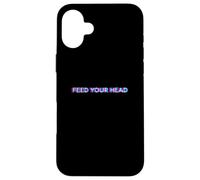Feed Your Head Psychedelic Trip Magic Mushrooms Psilocybin Case for iPhone 16 Plus