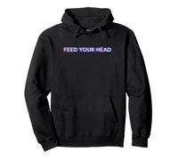 Feed Your Head Psychedelic Trip Magic Mushrooms Psilocybin Pullover Hoodie